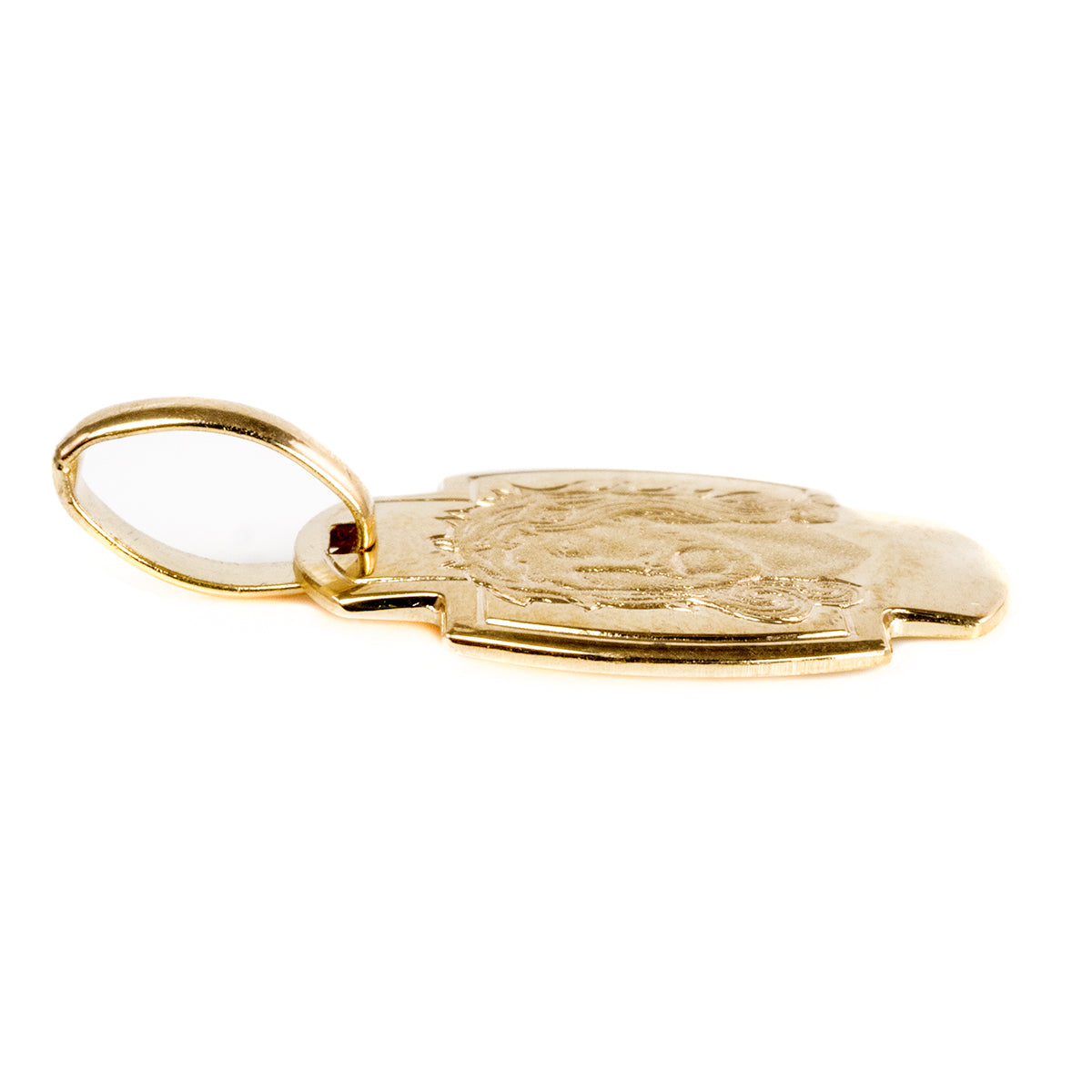 18 k Gold Cross Pendant