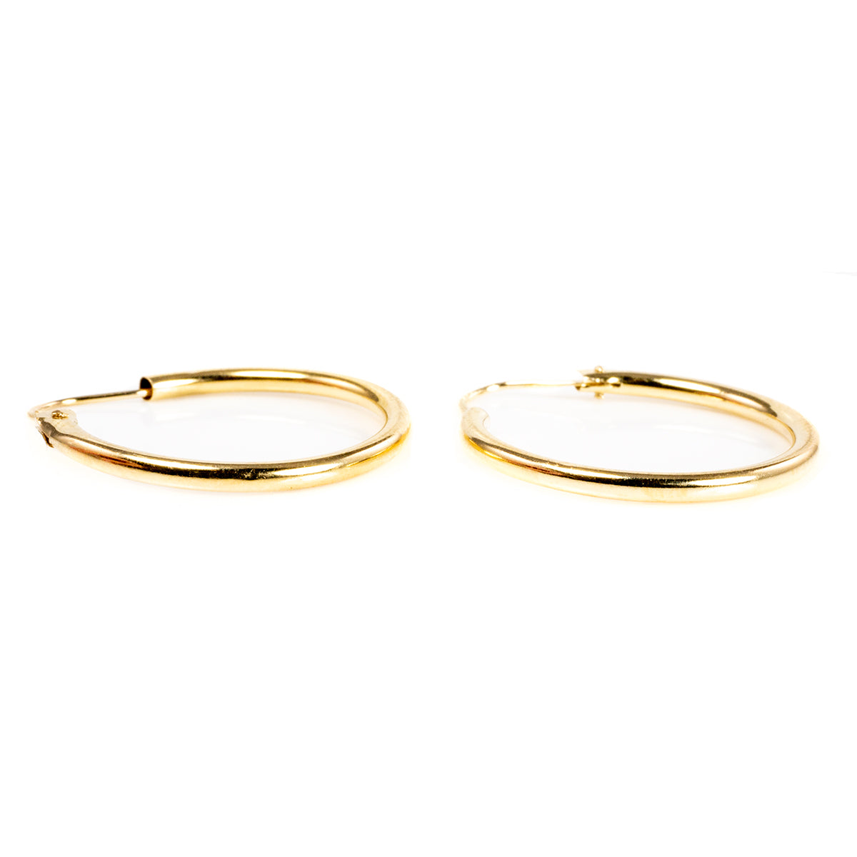 14 k Gold Hoop Earrings