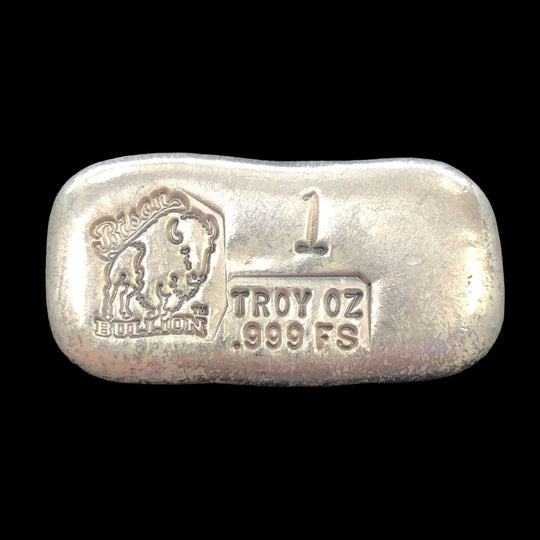 Bison Bullion 1 oz Silver Bar (Secondary)