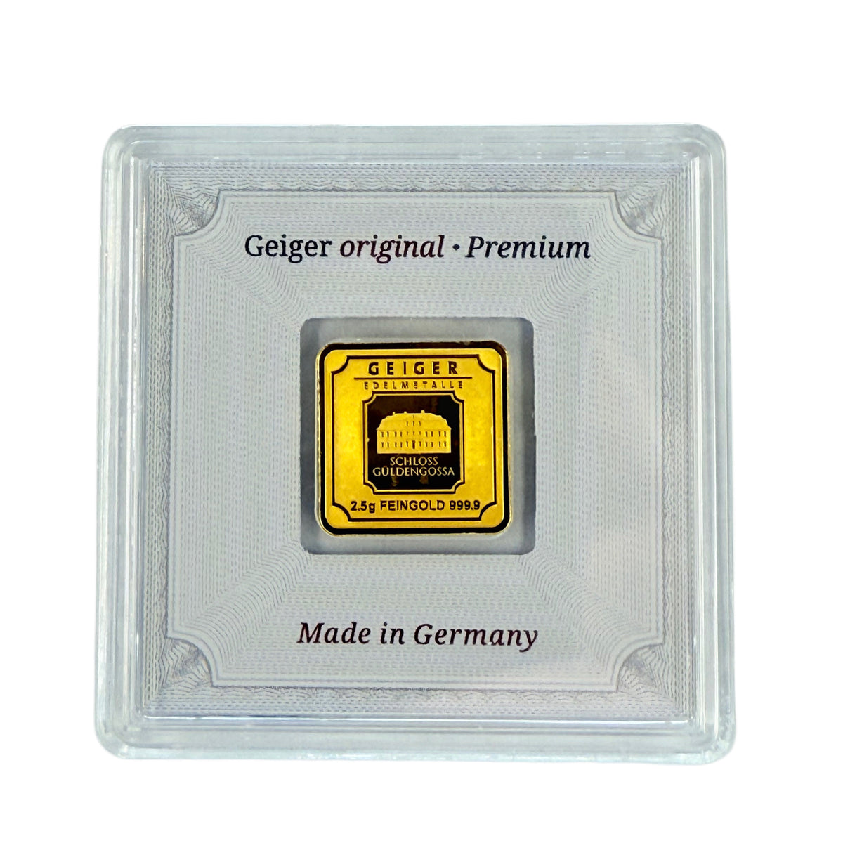 Geiger 2.5g Gold Bar (Secondary)
