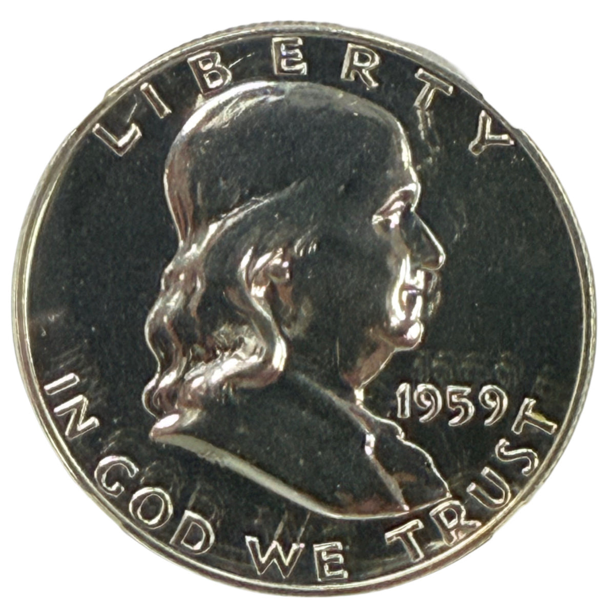 1959 Franklin Half Dollar NGC PF68