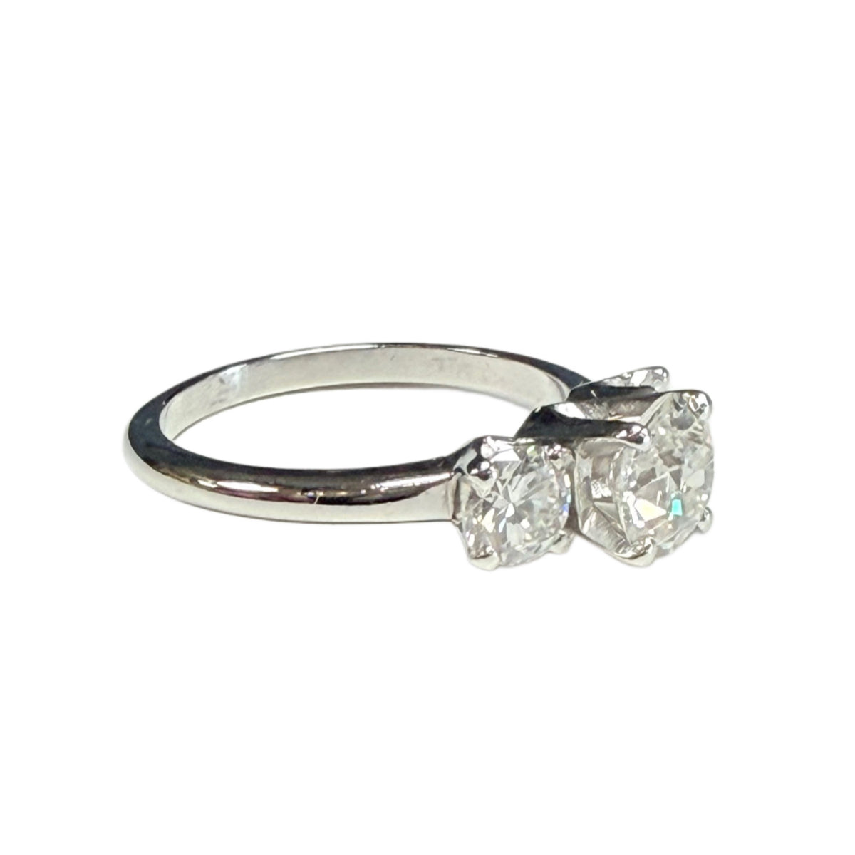 14k White Gold & Diamond Ring