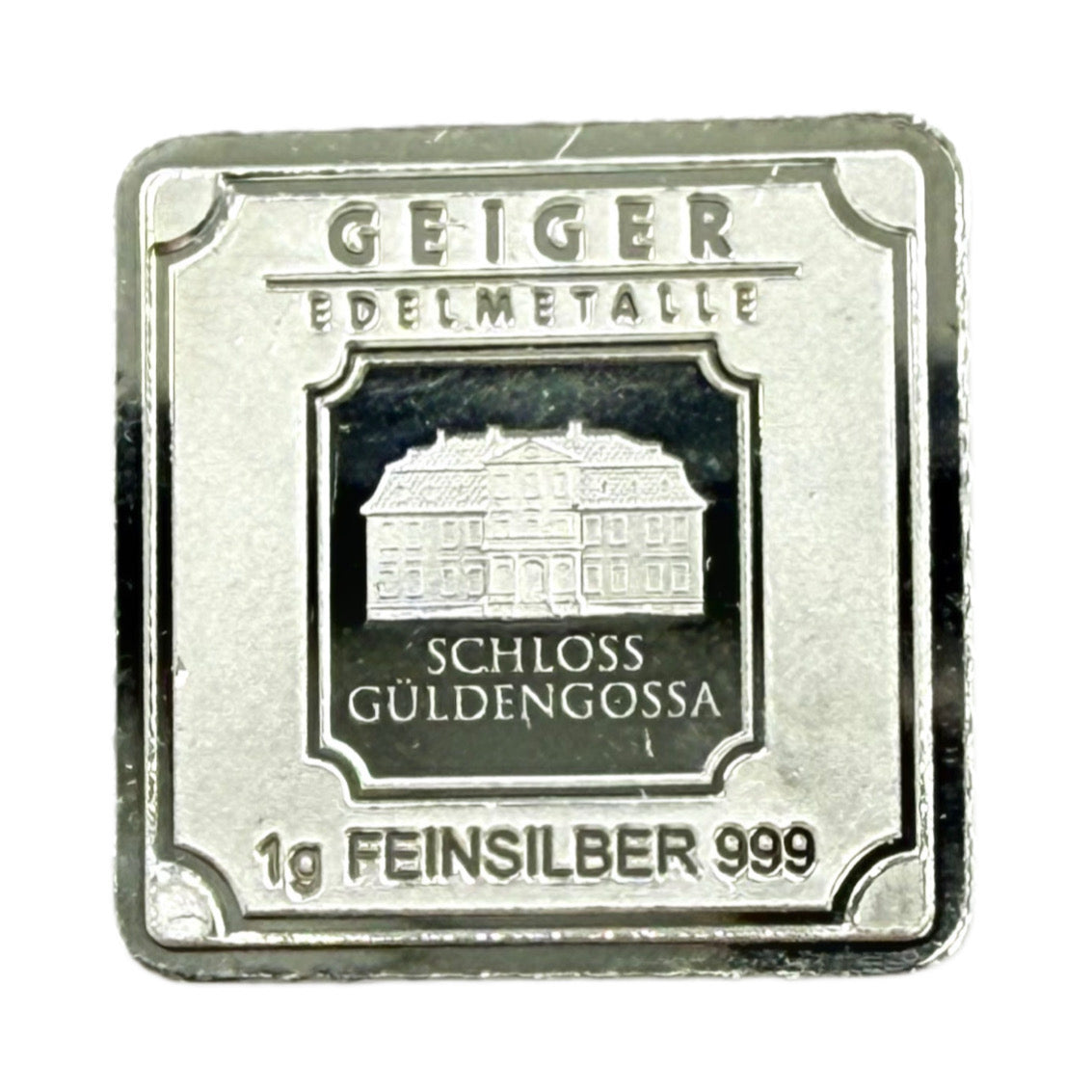 Geiger 1g Silver Bar (Secondary) (No Assay)