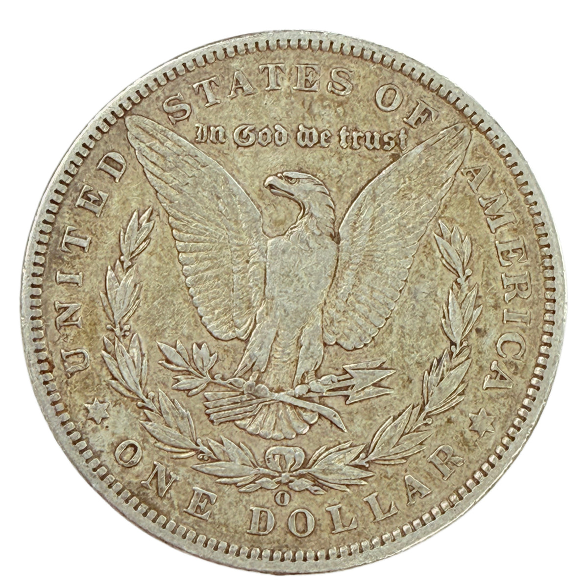 1896-O Morgan Silver Dollar (XF)