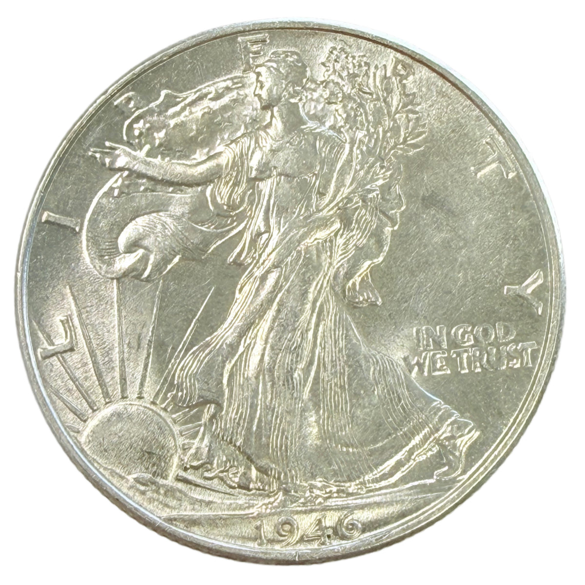 1946 Walking Liberty Half Dollar (AU Details)