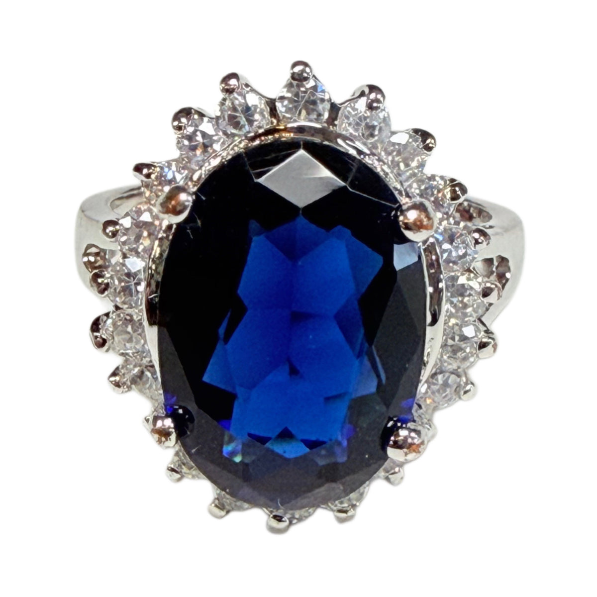 Silver & Cubic Zirconia Ring