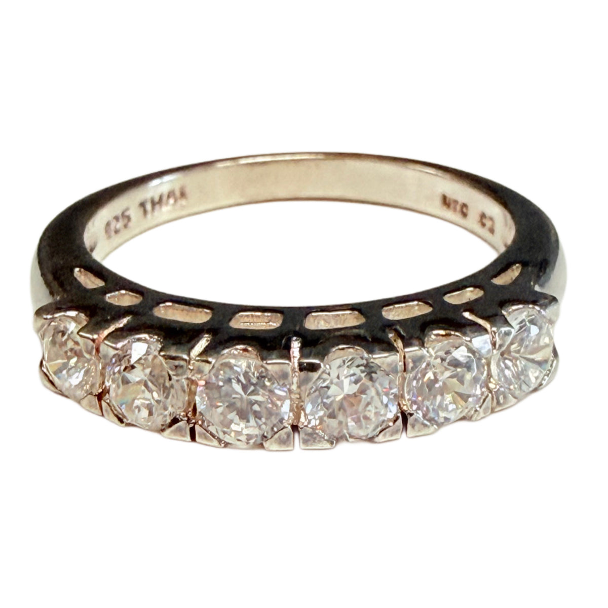 Silver & Cubic Zirconia Ring