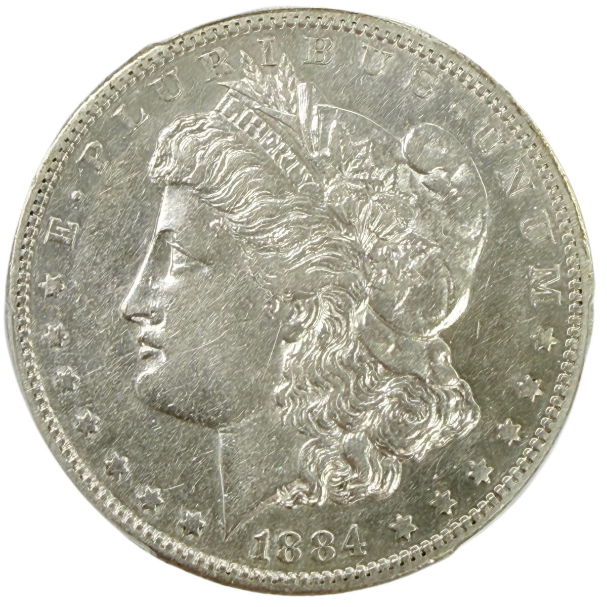 1884-S Morgan Silver Dollar PCGS XF45
