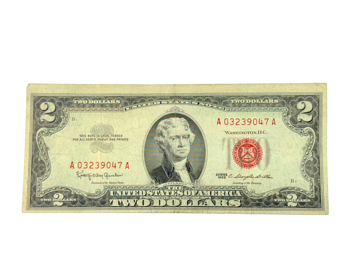 1963 $2 Legal Tender Note (F)