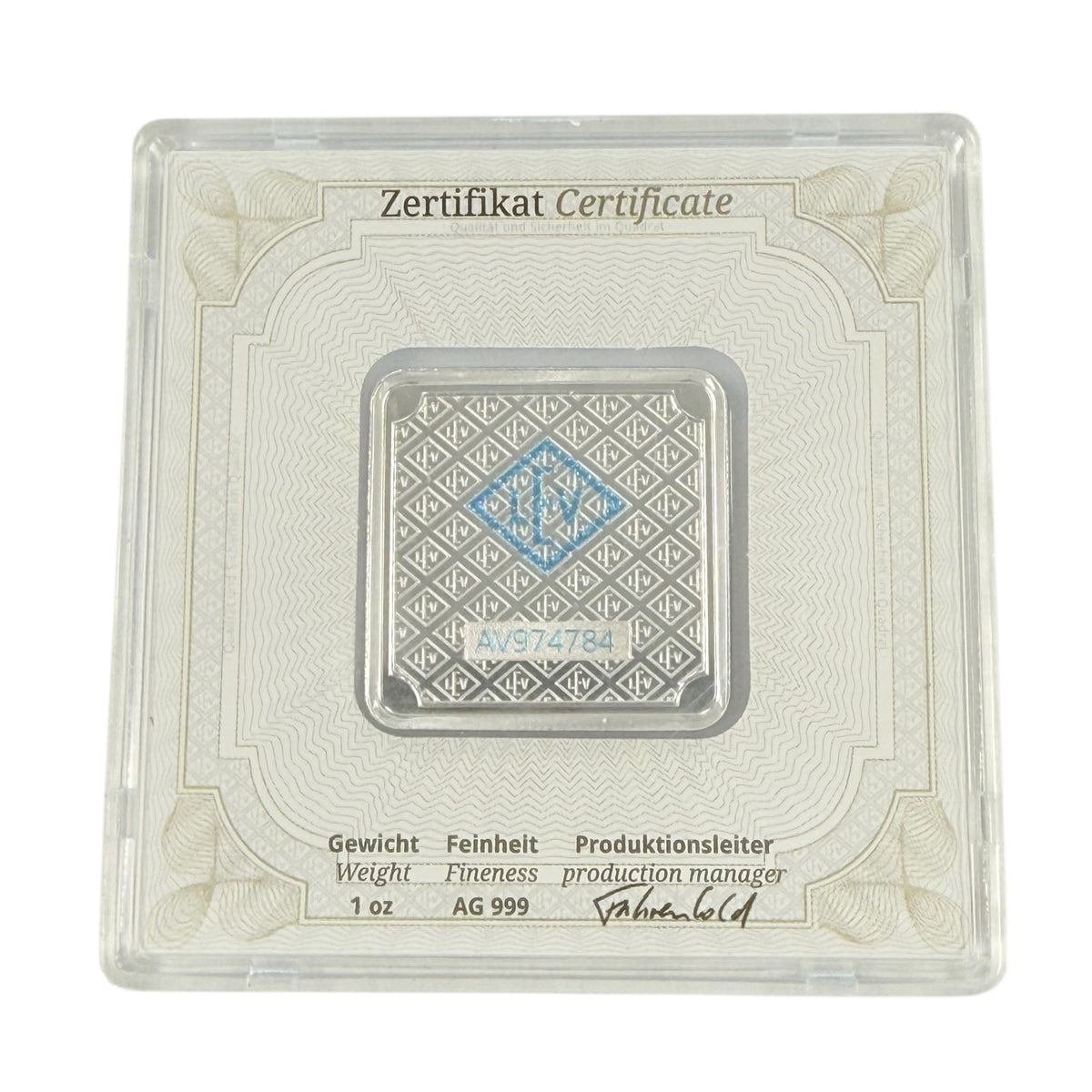 Geiger 1 oz Silver Bar (Secondary)