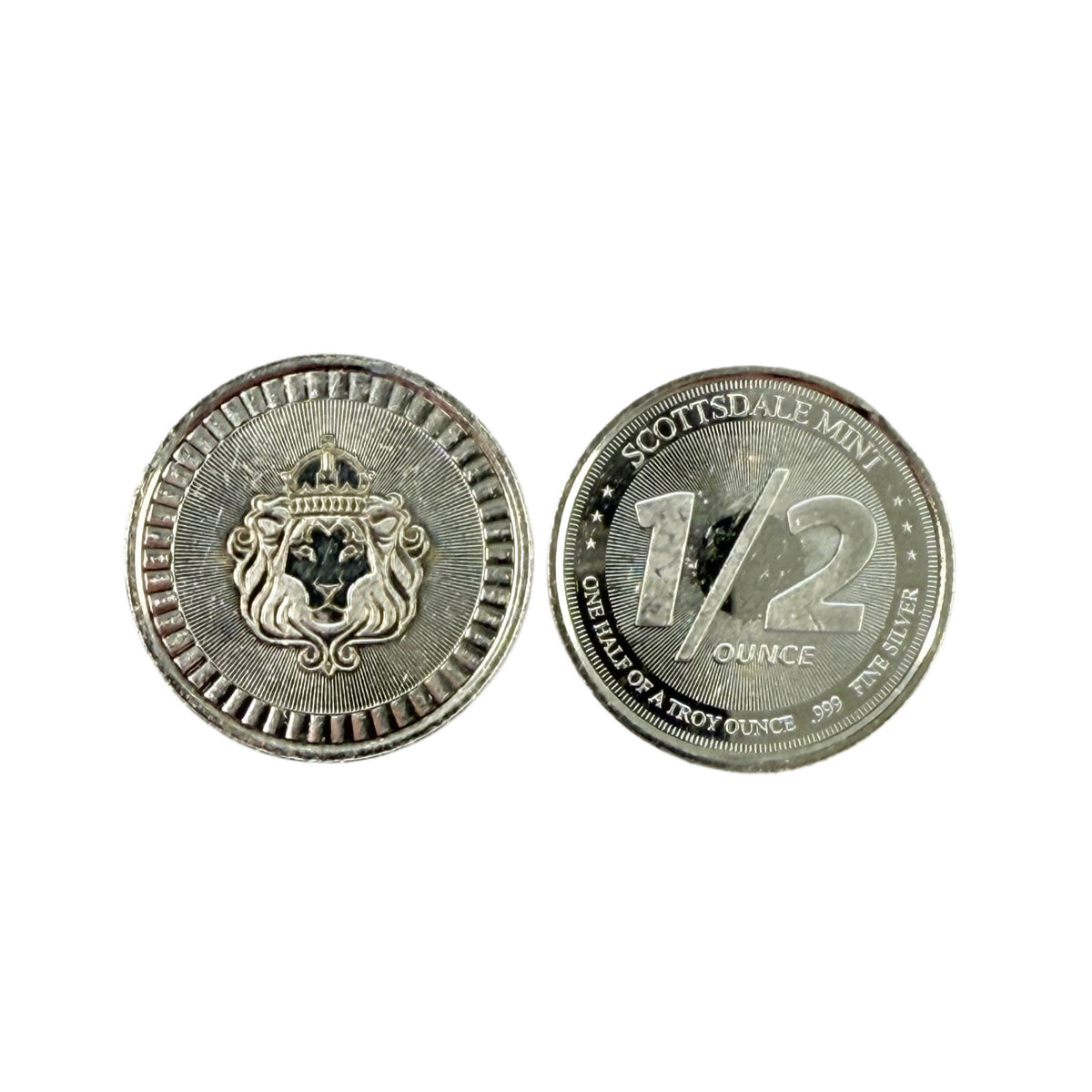 Scottsdale Mint 1/2 oz Silver Round (Secondary)