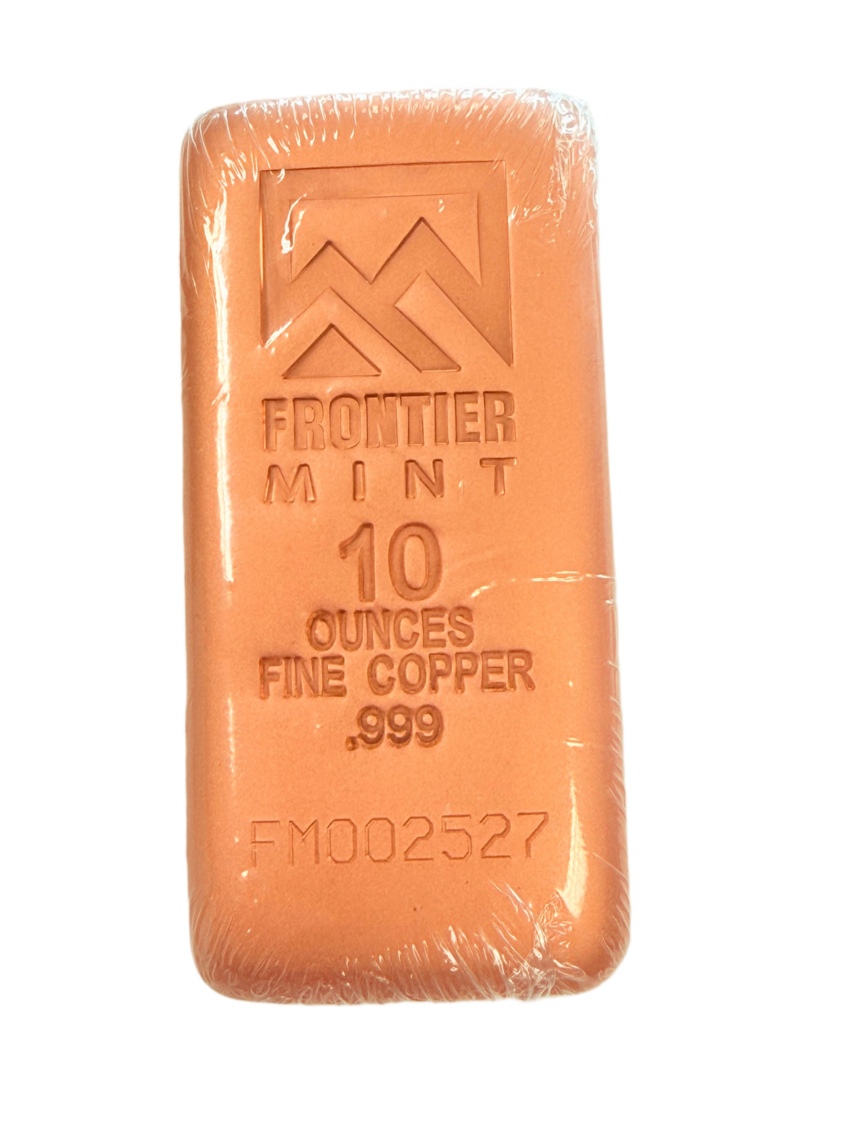 Frontier Mint 10 oz Copper Bar (Secondary)