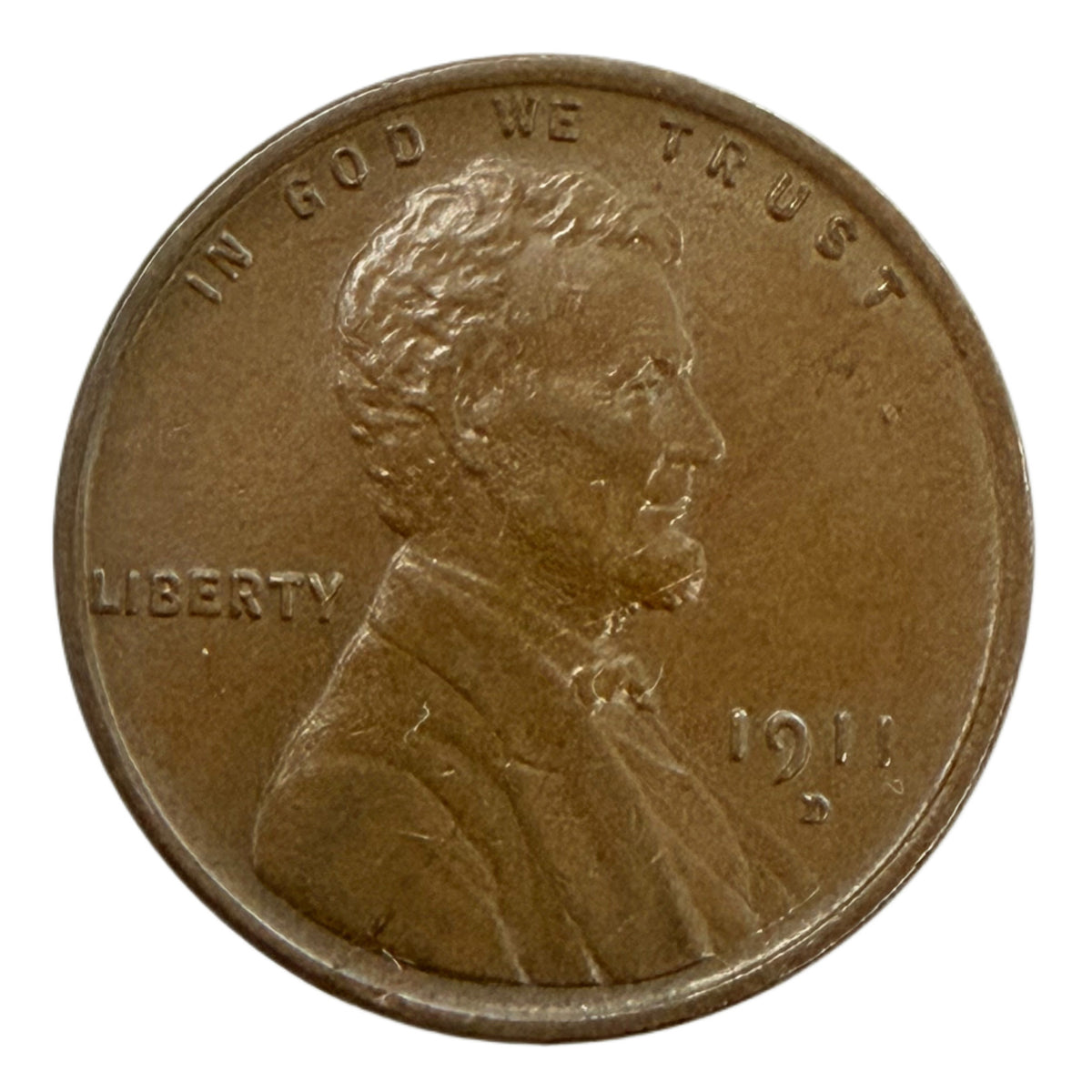1911-D Lincoln Cent (AU)