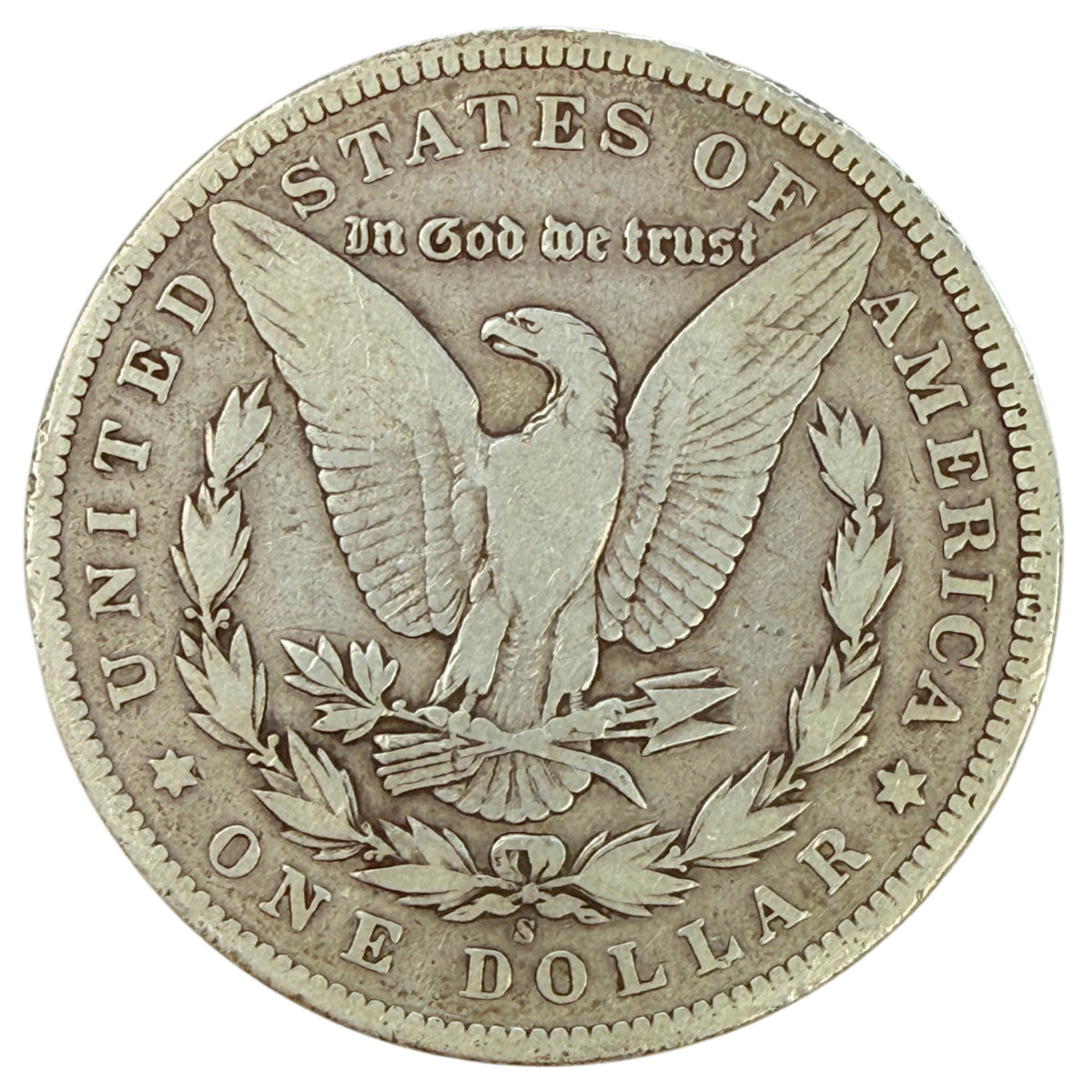 1895-S Morgan Silver Dollar (VG Details)