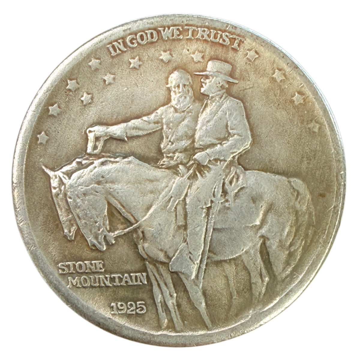 1925 Stone Mountain Commemorative Half Dollar (AU Details)
