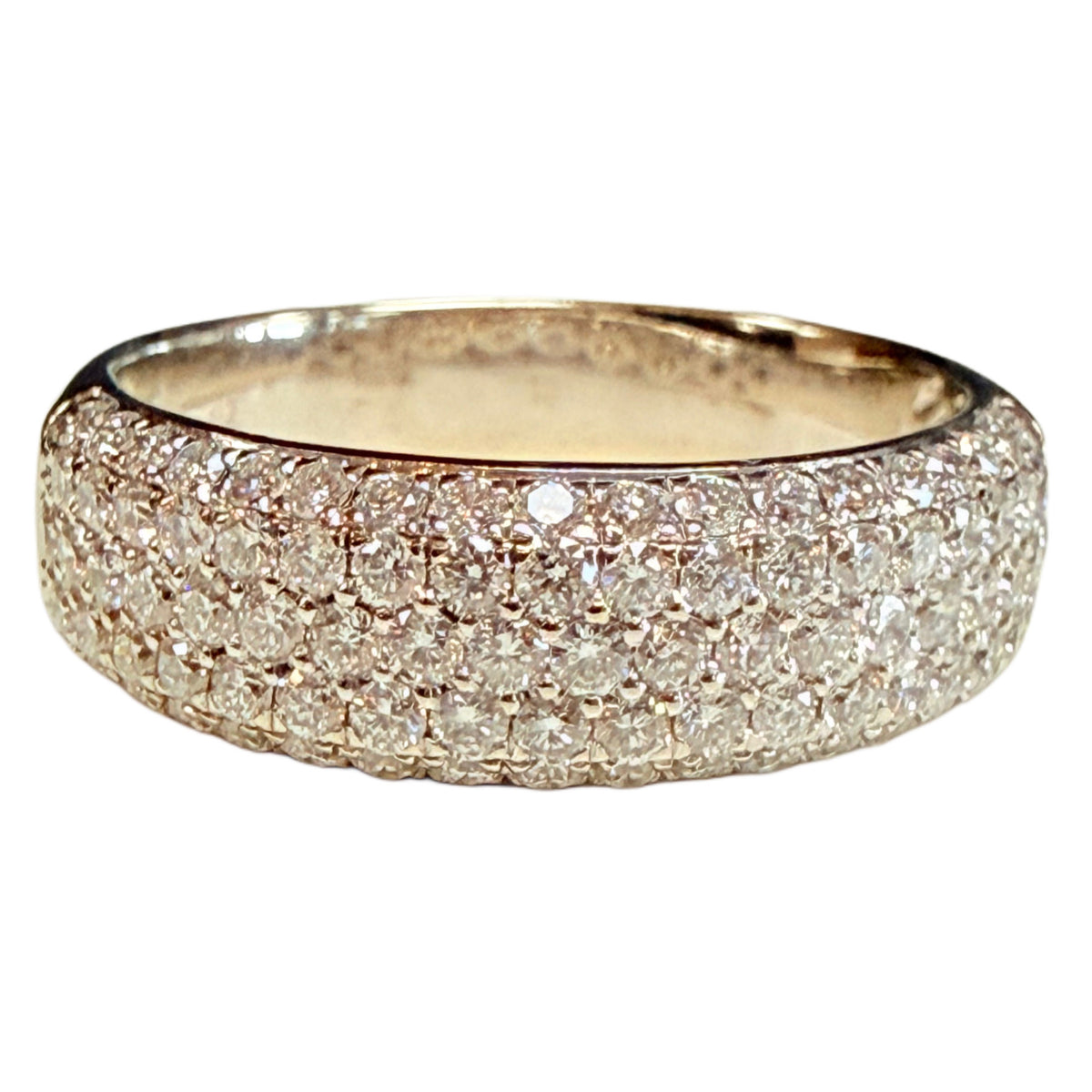 14k White Gold Diamond Ring