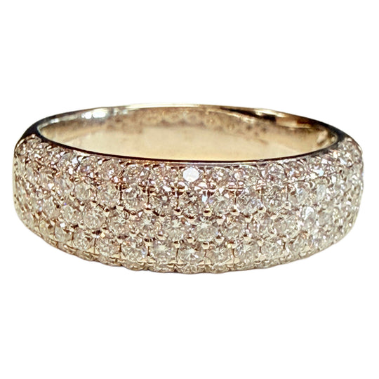 14k White Gold Diamond Ring