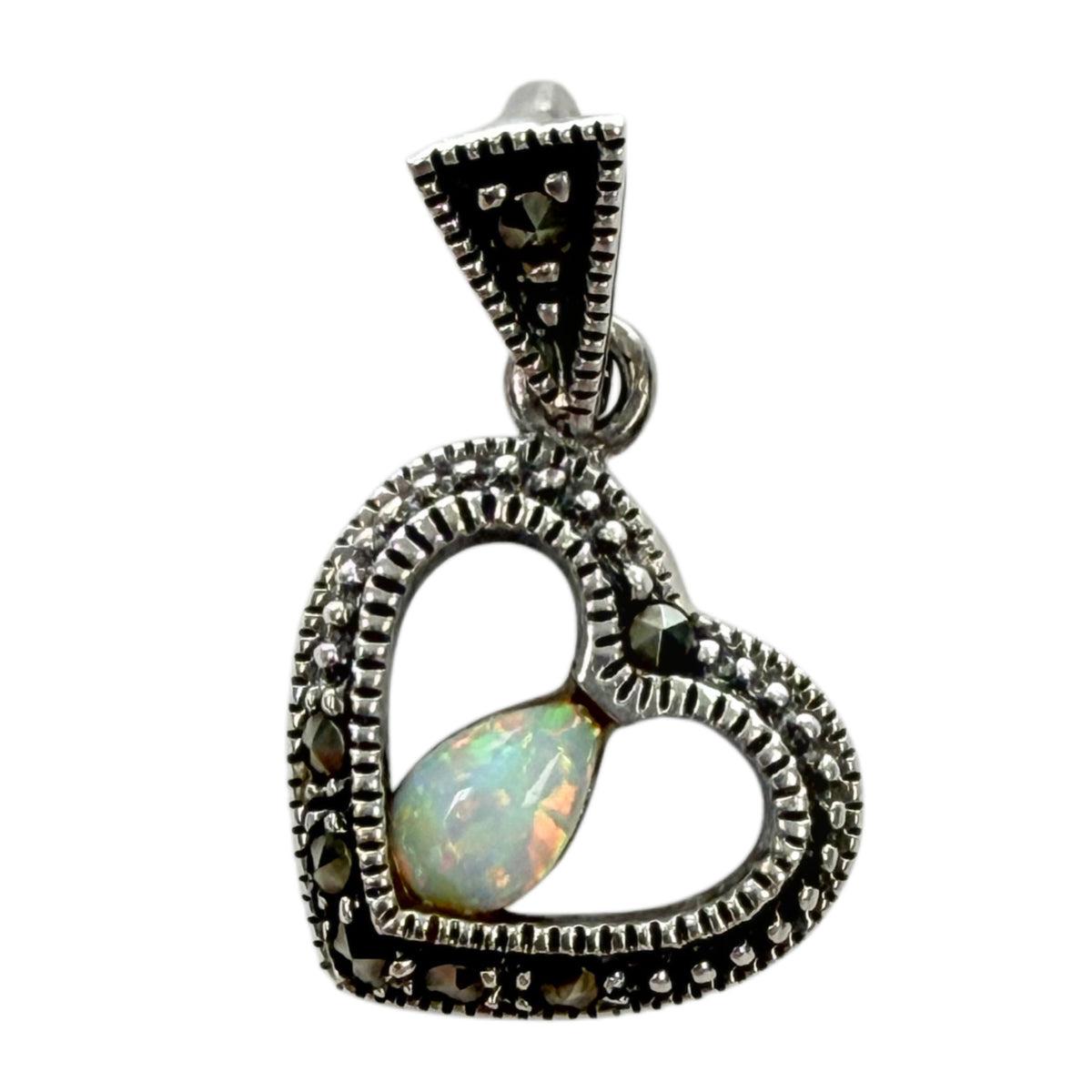Silver & Opal Pendant