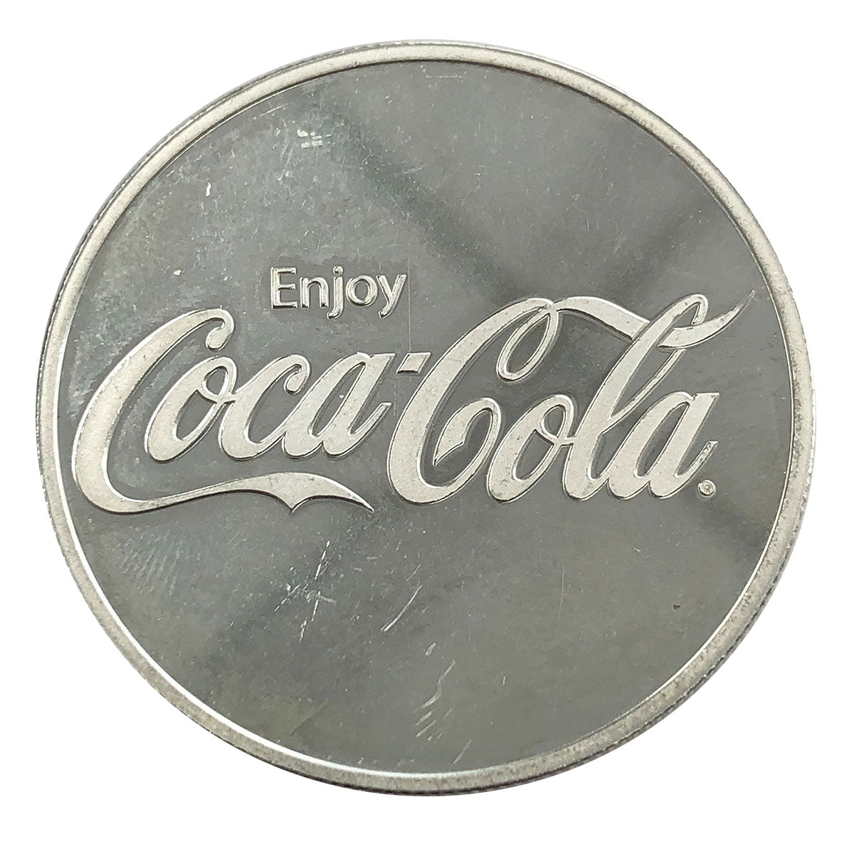 Coca Cola 1 oz Silver Round