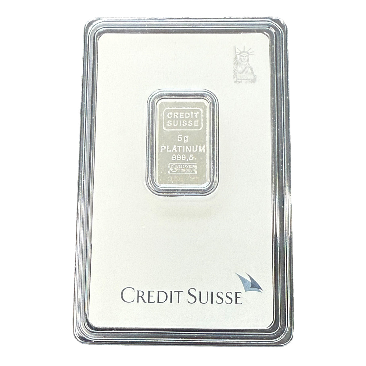 Credit Suisse 5g Platinum Bar (In Assay)