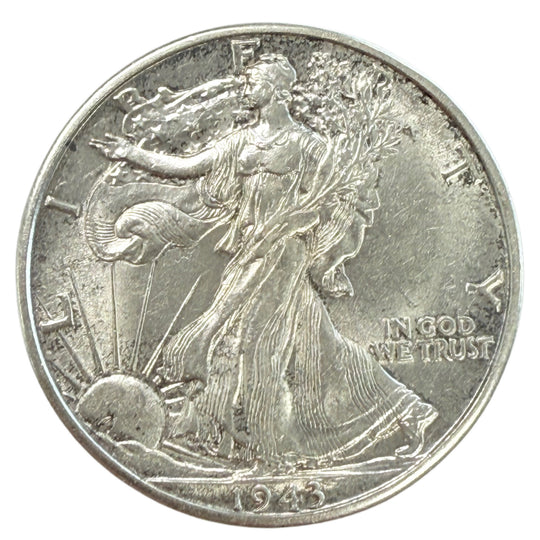 1943-D Walking Liberty Half Dollar (AU)