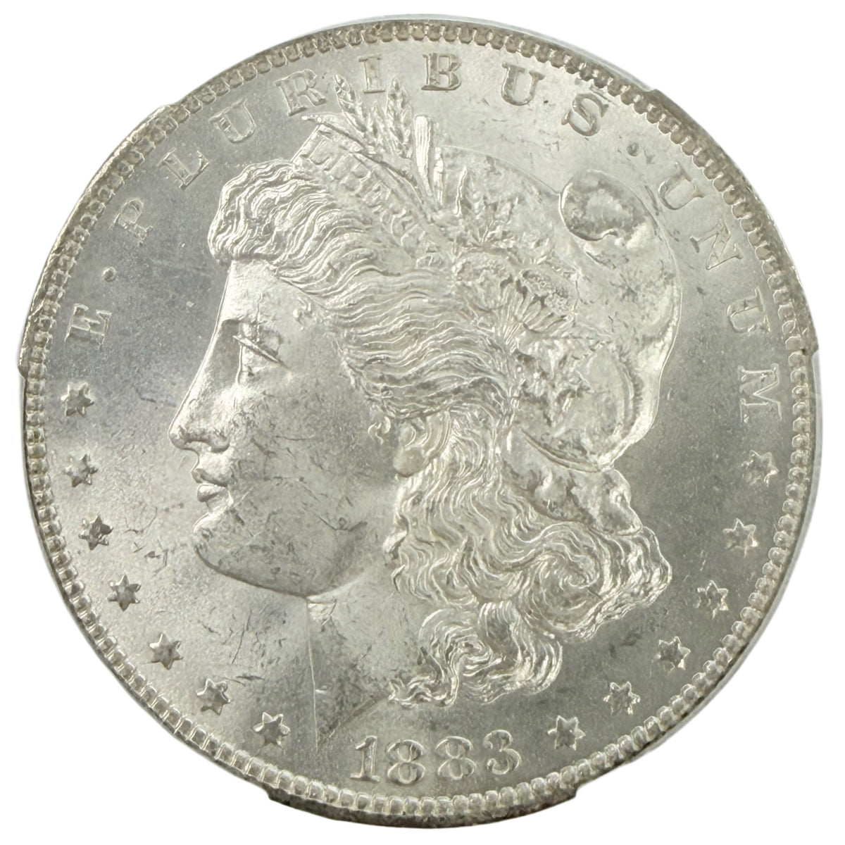 1883-O Morgan Silver Dollar CAC MS65