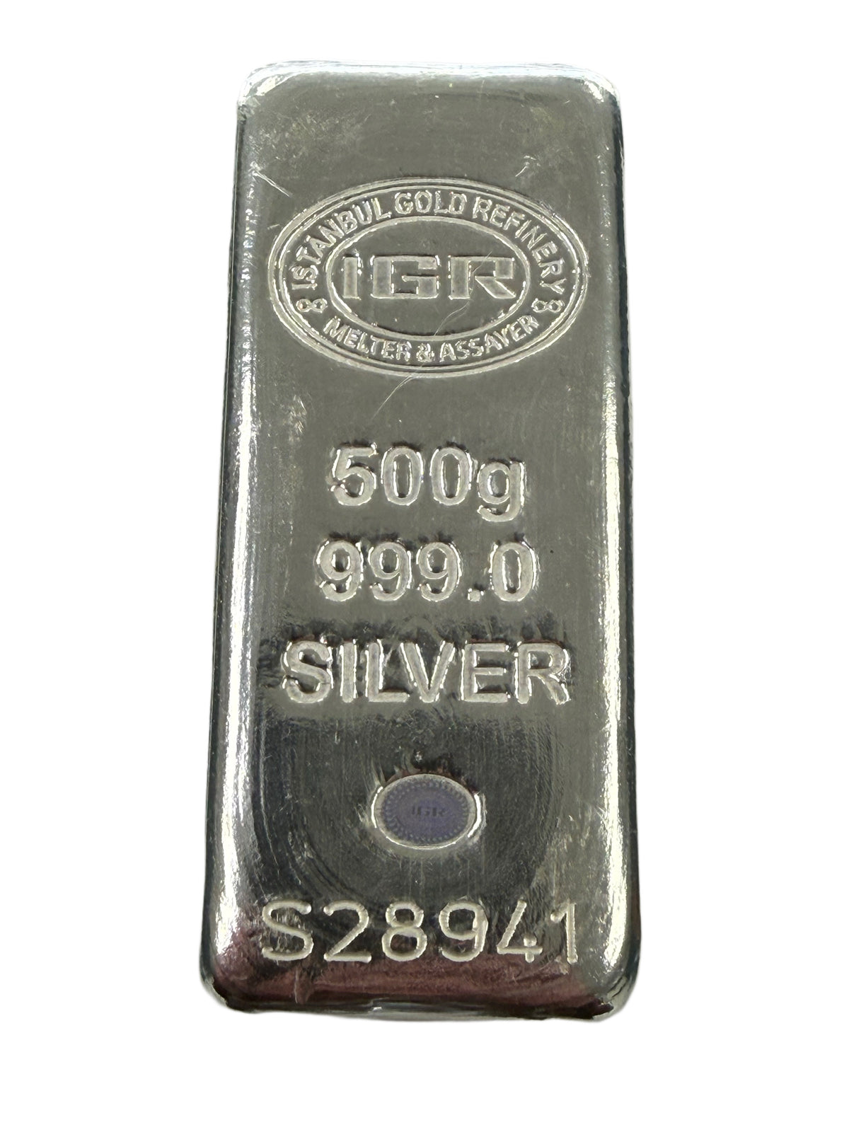 500g Silver Bar (Generic) (Secondary)