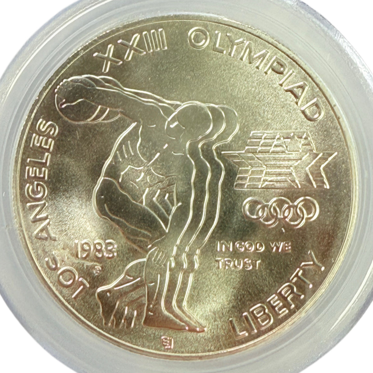 1983-P Olympic Commemorative Silver Dollar PCGS MS69