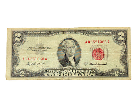 1953-A $2 Legal Tender Note (VG)