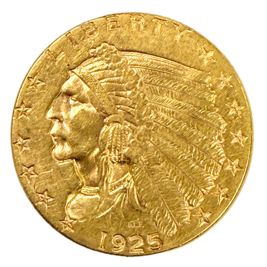1925-D $2.50 Indian Gold Quarter Eagle (BU Details)