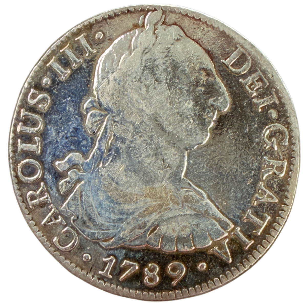 1789 Mo FM Mexico Silver 8 Reales (Fine Details)