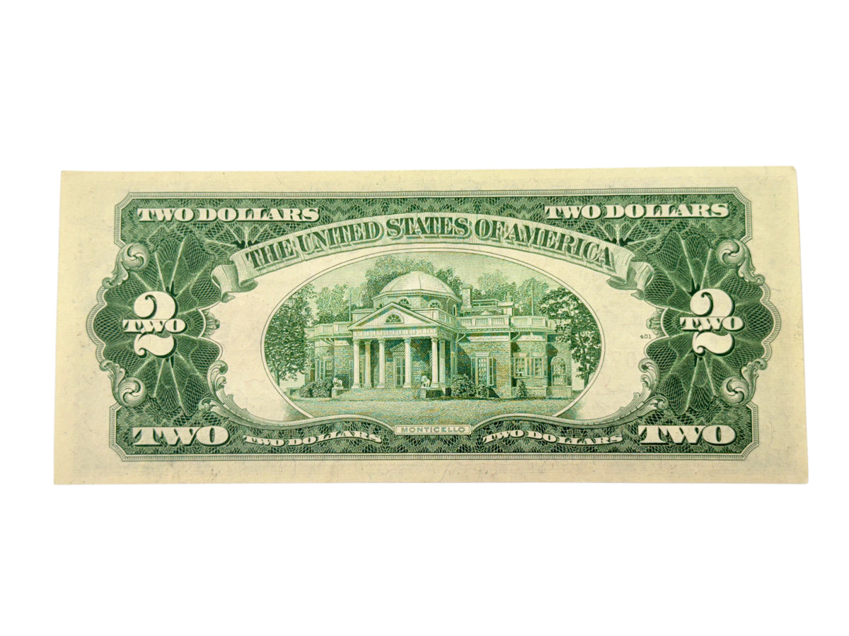 1953-B $2 Legal Tender Star Note (VF)