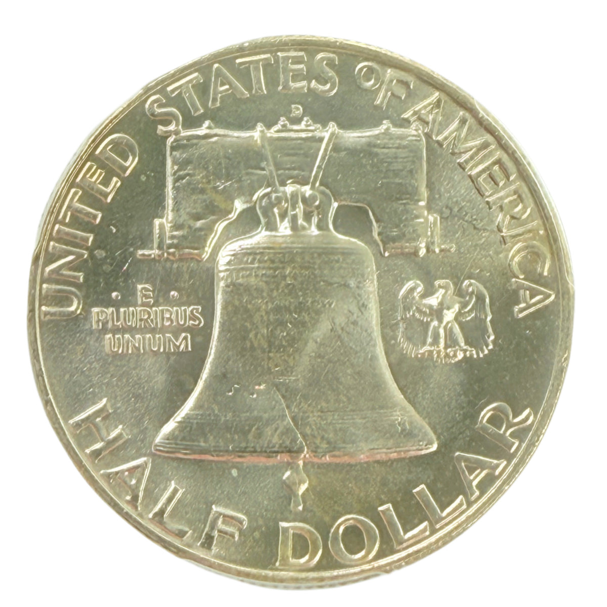 1958-D Franklin Half Dollar PCGS MS65 FBL