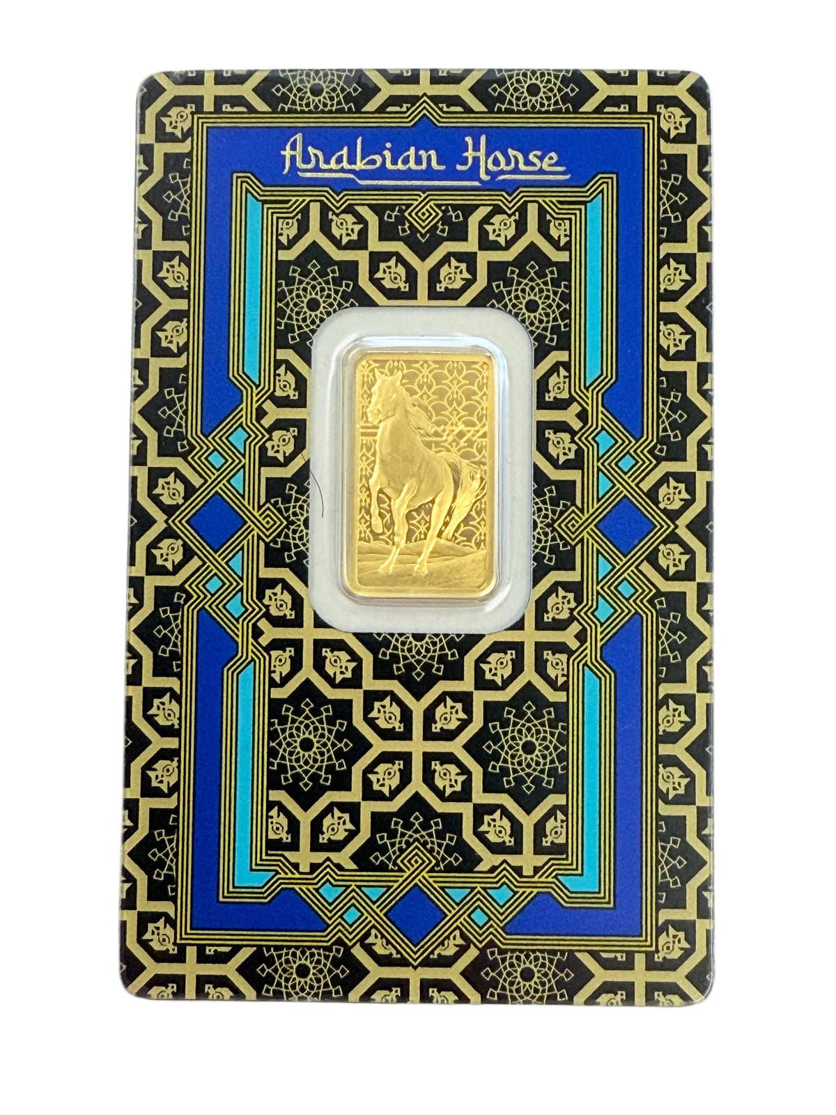 Pamp Arabian Horse 5g Gold Bar with Pendant (Secondary)