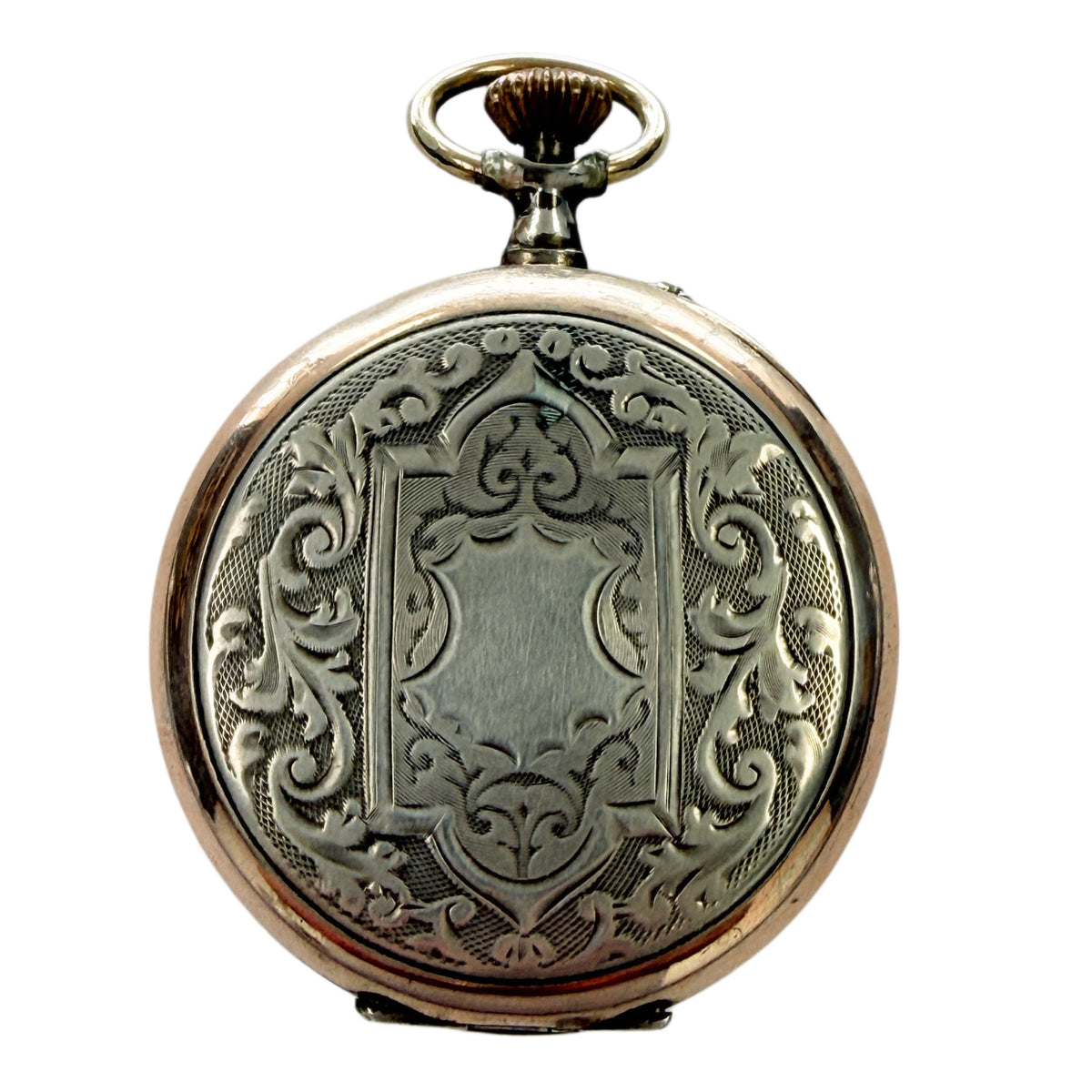 Vintage System Glashutte .800 Silver Pocket Watch (Running)