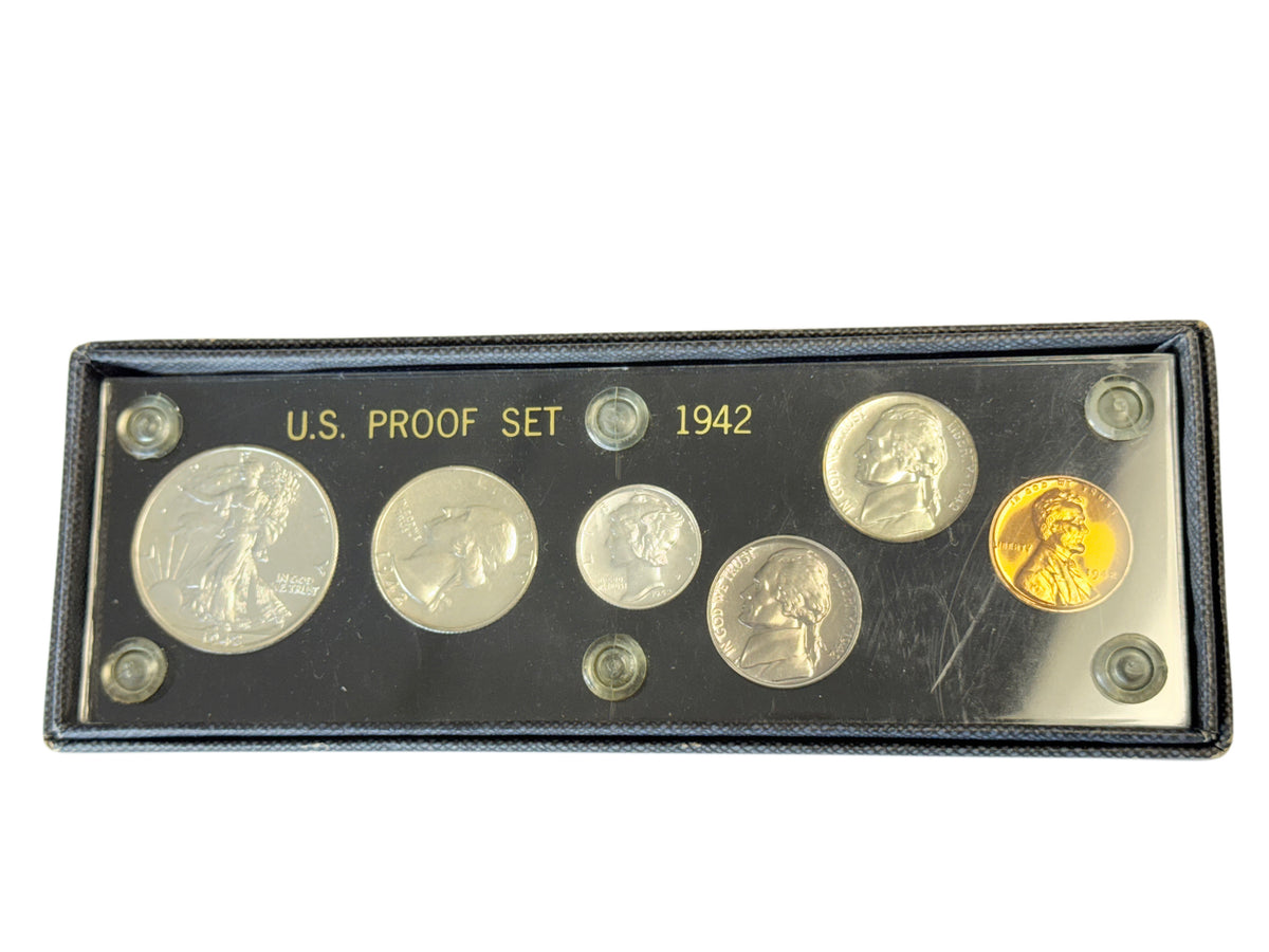 1942 6 Piece Proof Set