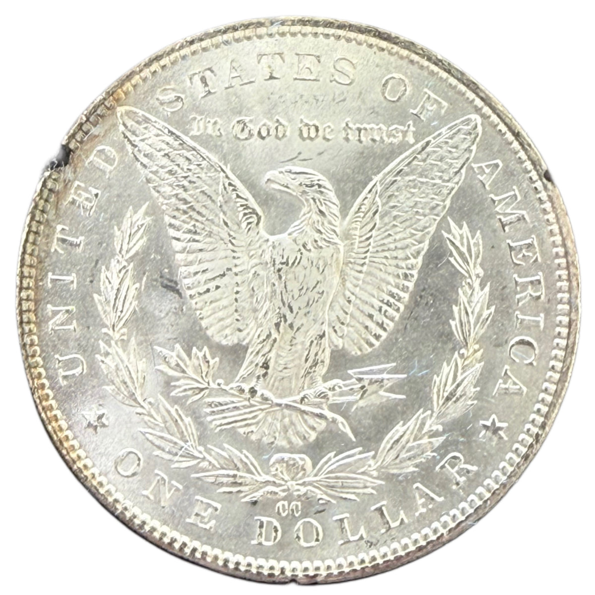 1884-CC Morgan Silver Dollar GSA (With Box & CoA)