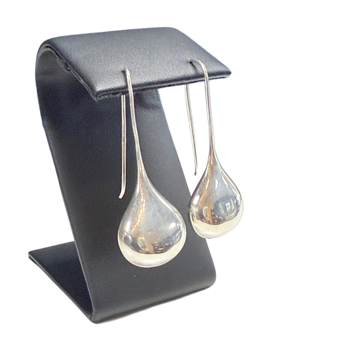 Silver Teardrop Earrings