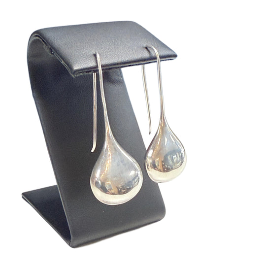 Silver Teardrop Earrings