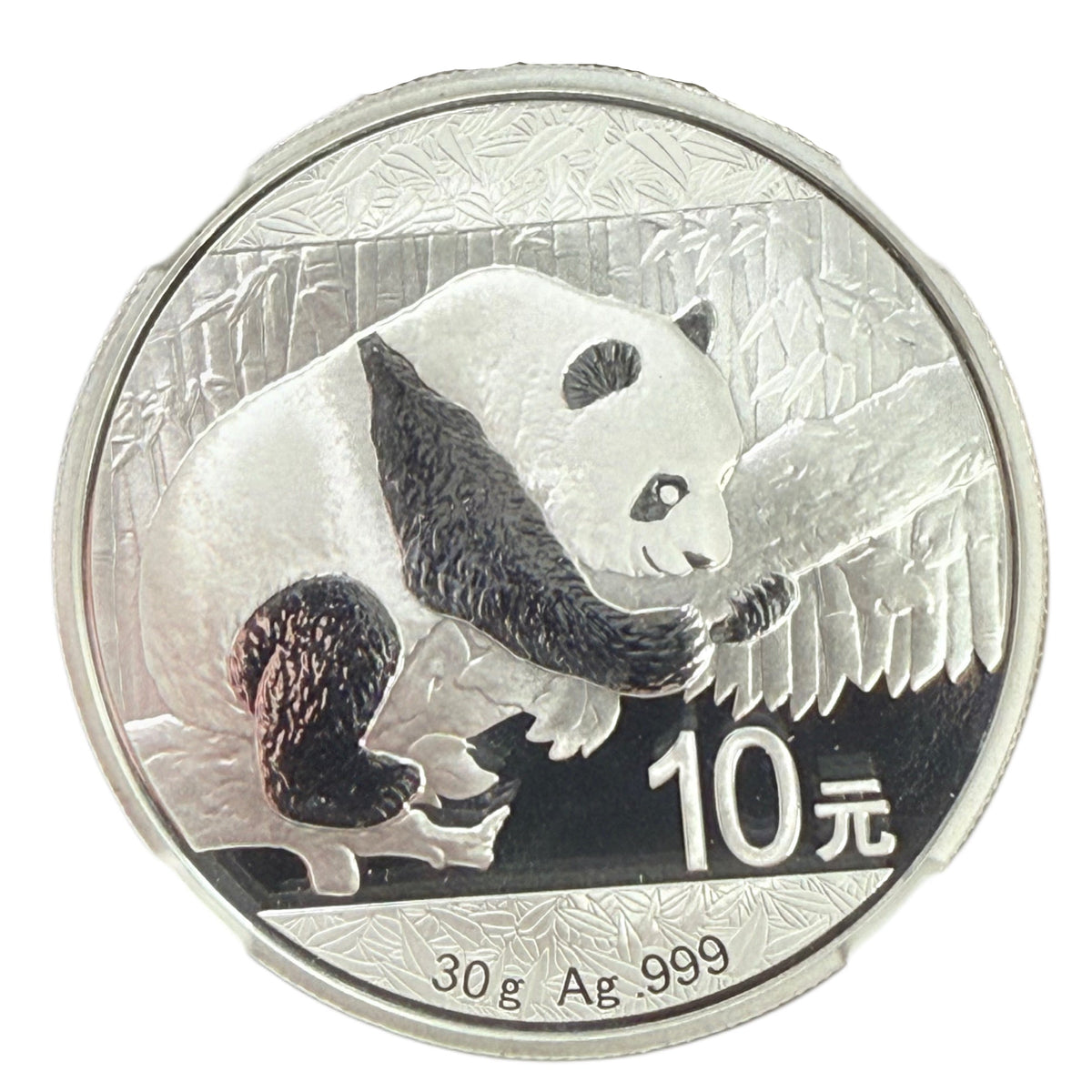 2016 Chinese 1 oz Silver Panda NGC MS69