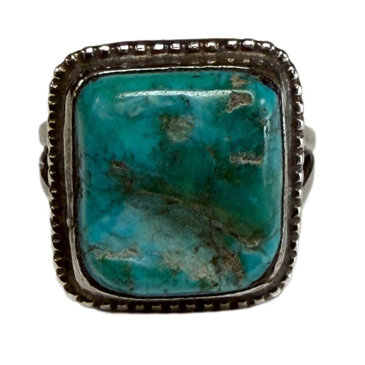 Native American Silver & Turquoise Ring