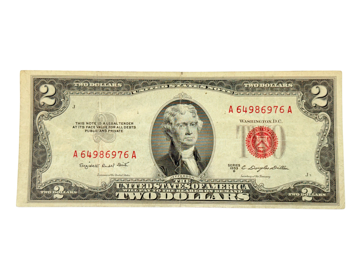 1953-B $2 Legal Tender Note (Fine)