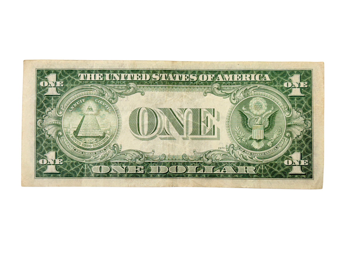 FR. 2306 1935-A $1 Silver Certificate “North Africa” WWII Emergency Issue Note (VF)