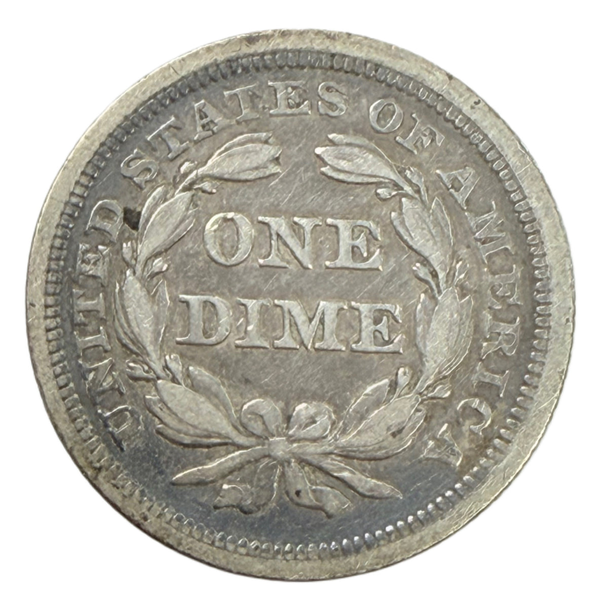 1854 Arrows Seated Liberty Dime (VF)