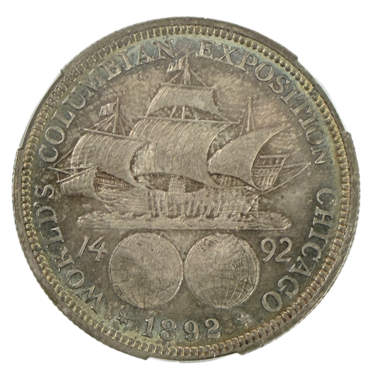 1892 Columbian Exposition Commemorative Half Dollar CACG MS65