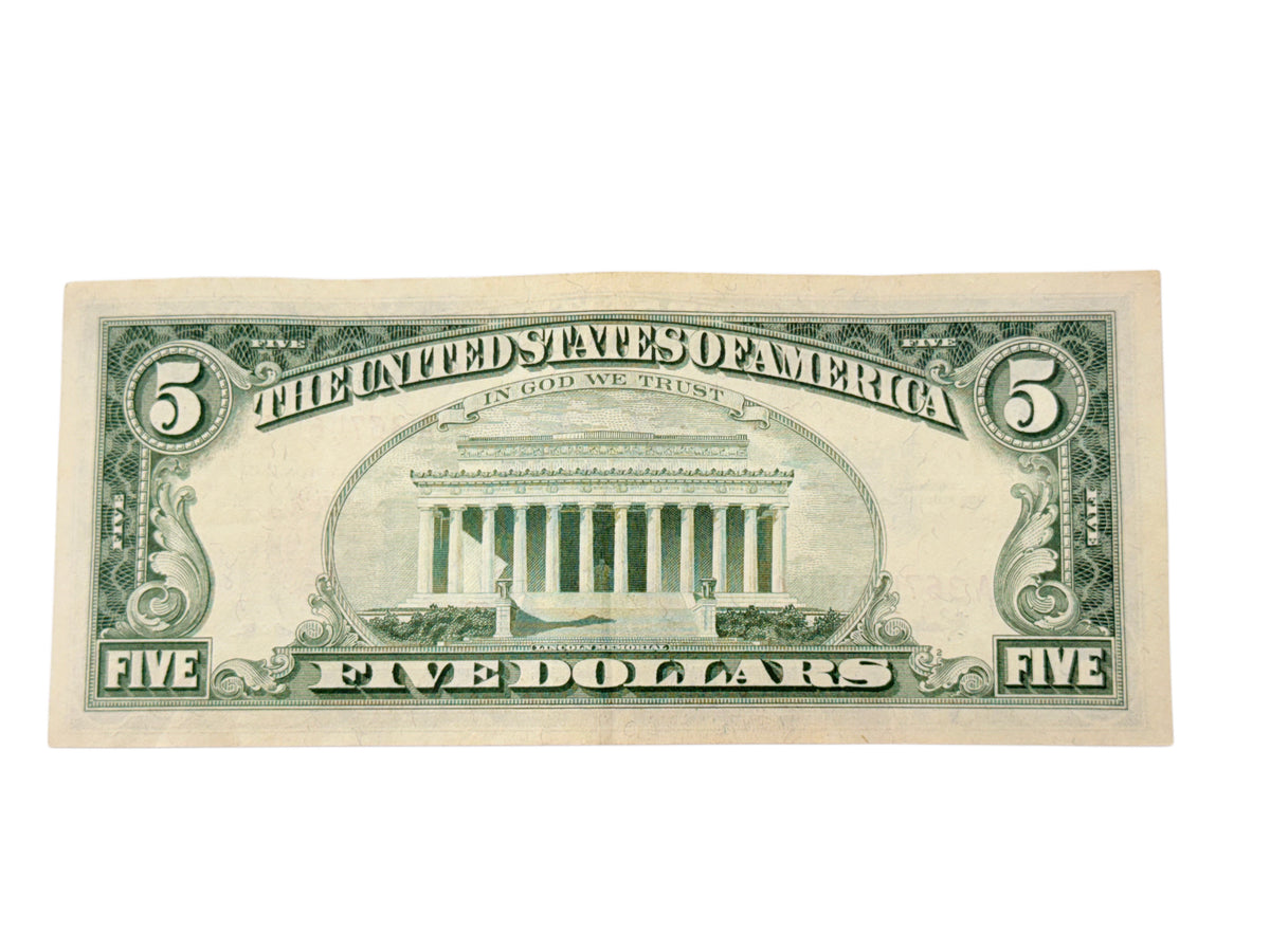 1963 $5 Legal Tender Note (Very Fine)