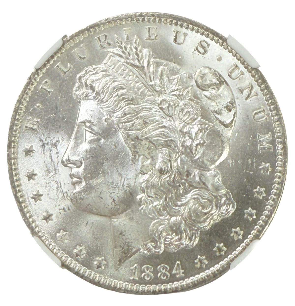 1884-O Morgan Silver Dollar NGC MS63