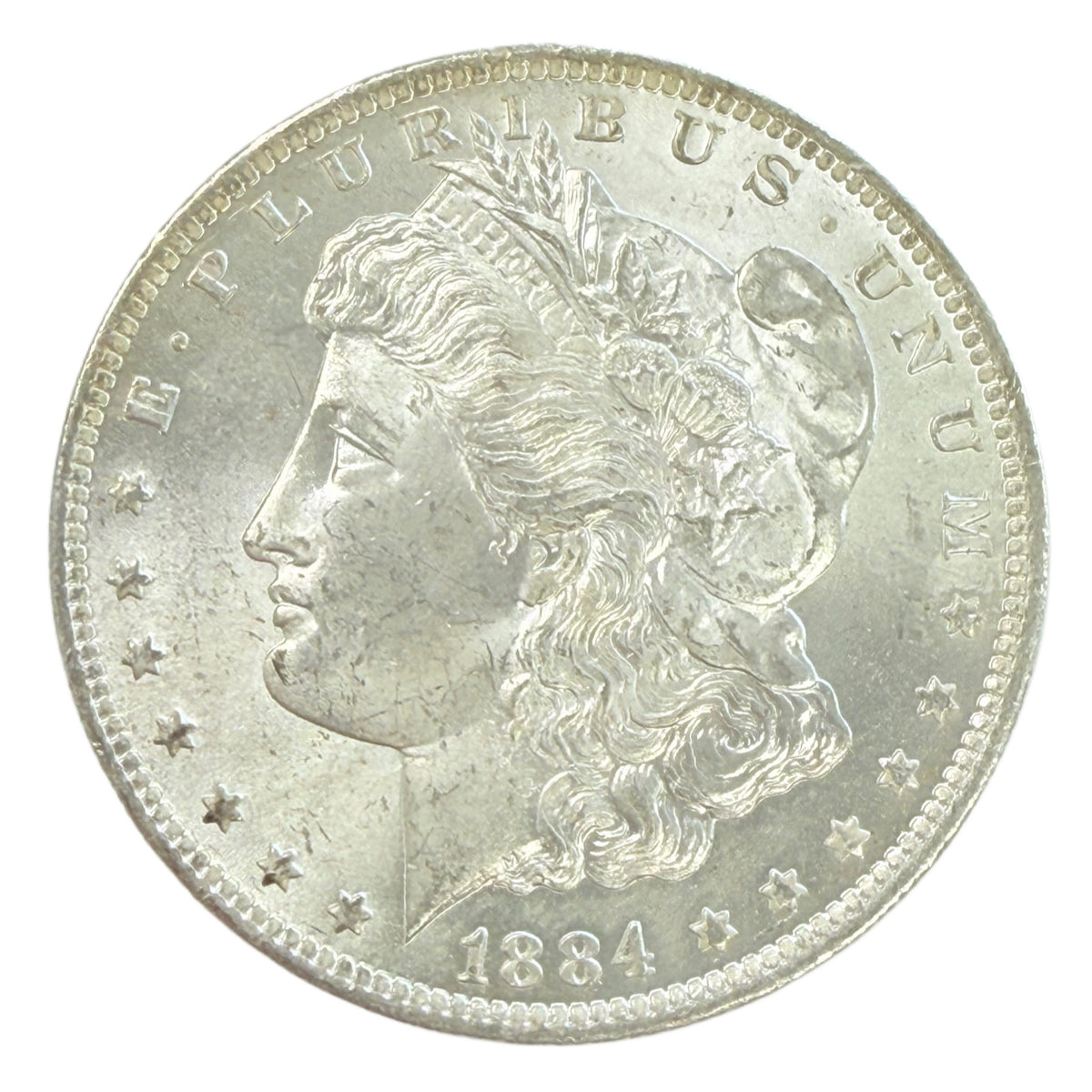 1884-O Morgan Silver Dollar (BU)