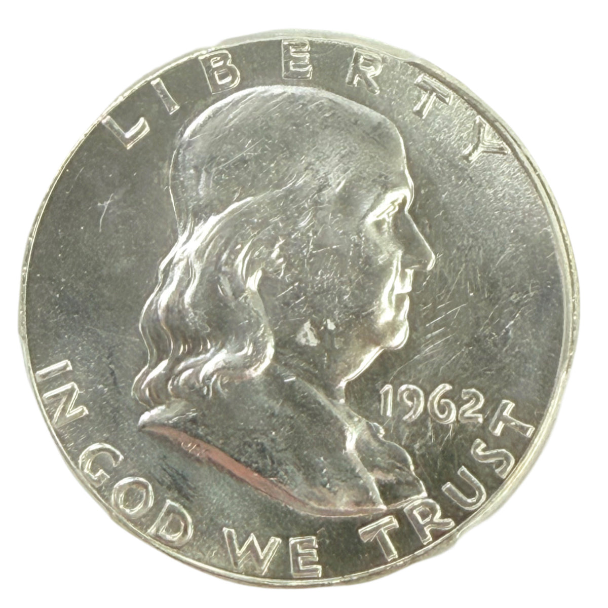1962 Franklin Half Dollar PCGS MS64