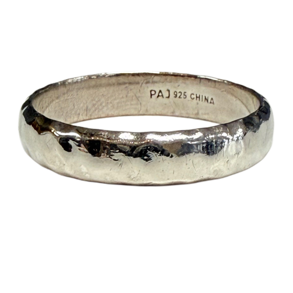 Hammered Silver Ring